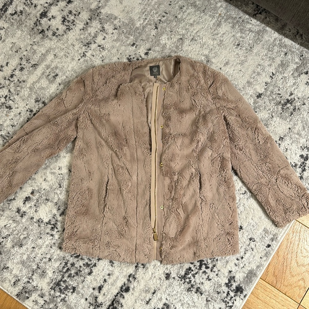 Vince Camuto faux Fur Jacket